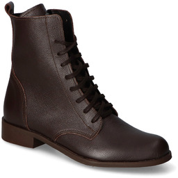 Botki Nicole 3180/112 Czekoladowe lico