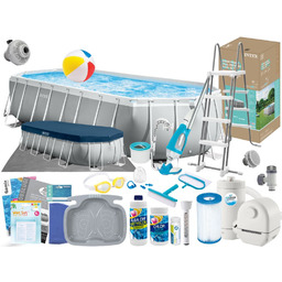 Basen Intex 610x305x122 Ogrodowy Stelażowy 26798 22w1