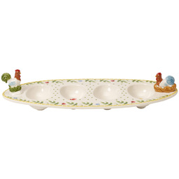 Villeroy & Boch Talerz Łódka na jajka Kogut