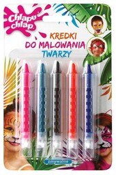 CHLAPU CHLAP Kredki do malowania twarzy - dziewczynka
