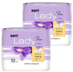 Zestaw 2x SENI LADY SLIM MINI Anatomiczne wkładki