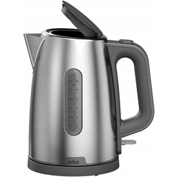 Czajnik elektryczny bezprzewodowy 2200W 1,7l Braun WK1500GY (nk)