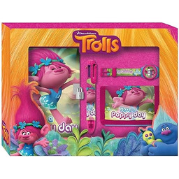 Trolls zestaw portmonetka zegarek długopis Bloc (Kids TR17069)