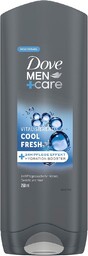 Dove Men+Care Extra Fresh Szampon, Przezroczysty, 250 ml