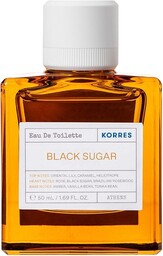KORRES Black Sugar Eau de Toilette dla kobiet,