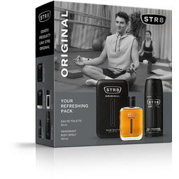 Str8, Original, Zestaw Kosmetyków Dla Mężczyzn, 3 Szt.