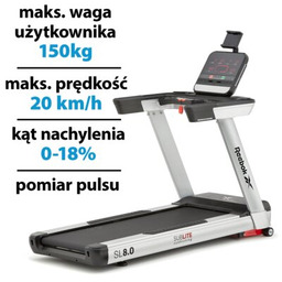 REEBOK Bieżnia elektryczna SL8.0