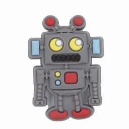 Robot przypinka do crocs, kroksy, ozdoba