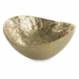 MISA DEKORACYJNA PEDRO 22x21x10cm zło. A020045