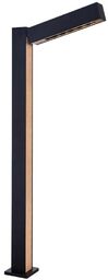 Lucande - Taskalin Lampa Ogrodowa H70 Black/Wood Lucande