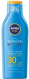 Nivea Sun Protect & Bronze SPF30 200ml balsam