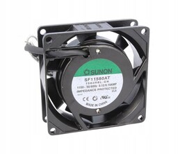 SF11580AT1082HB Wentylator kulkowy 80x80x25 AC115V 37m3/h 34.5dBA