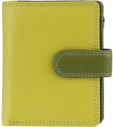 Kolorowy portfelik damski Visconti RB-40 RFID - limonkowy