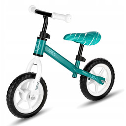 Rowerek Biegowy Zielony Koła 10'' RB134 Nils Fun