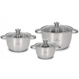 Zestaw garnków 6 elementów Multima Zwieger 16, 18,