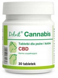 DOLFOS dolvit cannabis 30tab cbd dla psa