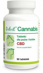 DOLFOS dolvit cannabis 90 tab cbd dla psa