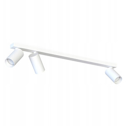 Lampa sufitowa, szyna biała nowoczesna do pokoju salonu