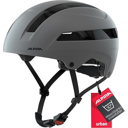 ALPINA Unisex - Dorośli, SOHO Kask rowerowy, coffee-grey
