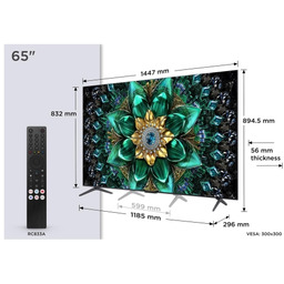 TV SET LCD 65" QLED 4K/65Q6C TCL