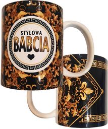 Kubek z napisem Stylowa Babcia