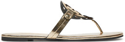 Japonki Tory Burch Miller 162596 Złoty