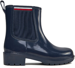 Kalosze Tommy Hilfiger Essential Corporate FW0FW07762 Granatowy