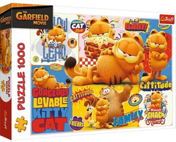 Puzzle 1000 Przygody Garfielda TREFL