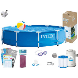 Basen Intex 305x76 Ogrodowy Stelażowy 28202 12w1