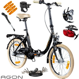 Rower Damski Męski Składany 20'' SHIMANO Nexus Miejski