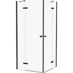 NEW TRENDY Kabina prysznicowa kwadratowa KALIBRA BLACK 2D