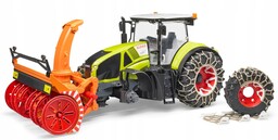 Bruder 03017 Traktor Claas z Pługiem Śnieżnym