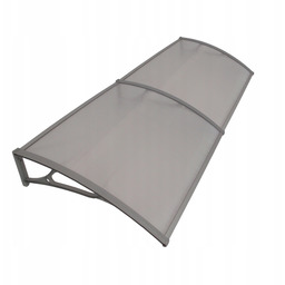 Daszek Nad Wejście Drzwi Zadaszenie 200x100 Aluminium Poliwęglan