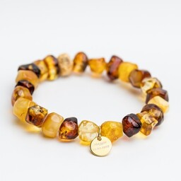 Pakamera OBCIOSKI Personalizowana bransoletka z bursztynu bałtyckiego