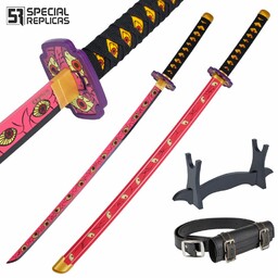 Miecz Katana Demon Slayer Kokushibo''s Kyokokukamusari Drewniany JT10001-A
