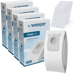 Worki Do Odkurzacza Wessper Homeline Electrolux/Philips S-Bag 16