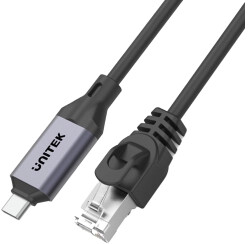 Unitek C18148AGY01-1M Ethernet USB C RJ-45 LAN 1m