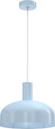 Lampa wisząca VISBY BŁĘKITNY 1xE27 MLP1556 - Milagro