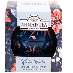 Herbata Ahmad Tea Bombka Winter Wonder English Breakfast
