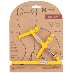 AMIPLAY Szelki plus smycz dla kota S Samba