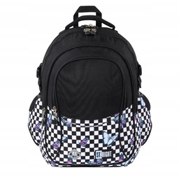 Plecak 4 Komorowy Chessboard Butterflies 0434