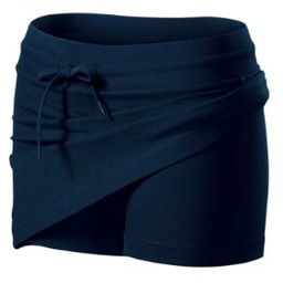 BAWEŁNIANA Spódnica Sportowa TRENING SPORT MALFINI granatowa XS