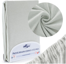 Prześcieradło 60 x 120 Jersey z Gumką nr