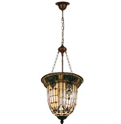 Lampa Tiffany Sufitowa H Clayre & Eef