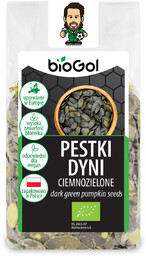 Biogol Pestki dyni ciemnozielone europejskie 150 g (EKO)