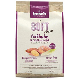 Karma sucha dla psa BOSCH Soft Mini, perliczka