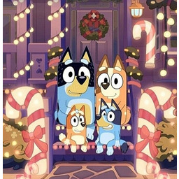 PUZZLE BLUEY BLU PIESEK A3 252 el