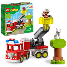 LEGO DUPLO, klocki Wóz strażacki, 10969