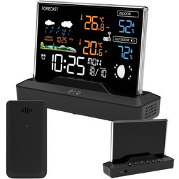 Stacja pogodowa z zewnętrznym czujnikiem Manta Windy MTO100B