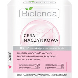 Bielenda Cera Naczynkowa Krem redukujący zaczerwienienia na dzień